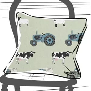 Sophie Allport On The Farm Cushion 16x16" - Picture 1 of 2