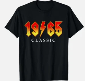 Vintage 1965 Classic Rock Legend 60 Year Old 60th Birthday Unisex Tshirt - Picture 1 of 4