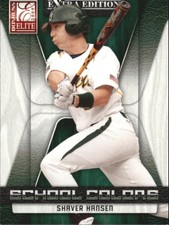 2009 Donruss Elite Extra Edition School Colors #13 Shaver Hansen