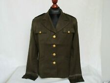 US Jacket Wool Field Od Officers Class A Wac Women Army Corps WWII Size 40