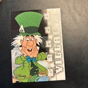 Jb3a Disney Treasure Villains 2003 #135 Mad Hatter Alice In Wonderland