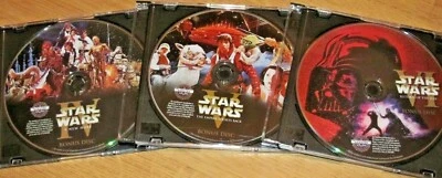 ✅ STAR WARS ORIGINAL THEATRICAL VERSIONS 4 5 6 HAN SHOOTS1st 4 DVD AUTHENTIC OOP - Image 1 of 3