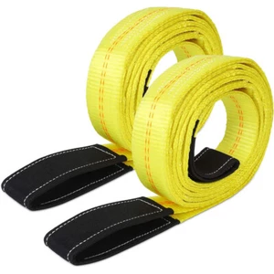 2 Pack 10' X 2" Lift Sling Straps Heavy Duty 10,000 lbs Capacity Lifting Straps - Picture 1 of 6
