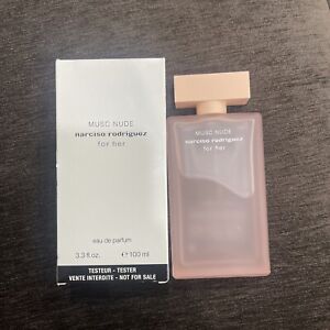 NEW 2024 !! FOR HER MUSC NUDE by Narciso Rodriguez 3.4 OZ EDP  TESTER