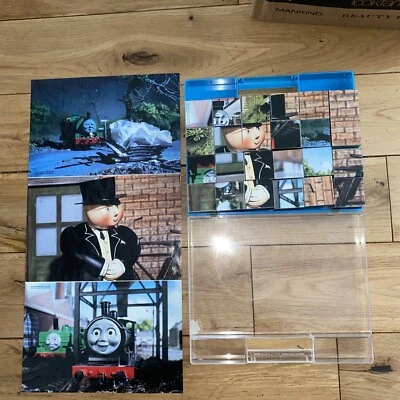 Thomas the Tank Engine block puzzle vintage 1986 rare x6 puzzles kaye and ward - Image 1 of 4