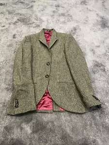 JACK WILLS MOON Parade Jacket UK Small Blazer Tweed Houndstooth Hacking Country - Bild 1 von 6
