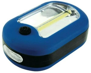 ULTRA Bright DUAL LED Portable Work light/Flashlight W/Batteries Magnetic Hang - Picture 1 of 3