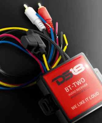 DS18 Marine Car Boat Bike Bluetooth 4.0 Audio Receiver Converter Adapter BT-TWO - Image 1 of 4