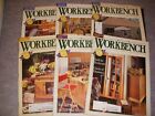 WORKBENCH Magazine, LOT OF 6, 1997, BUILD CHEST OF DRAWERS, BUILD A TRELLIS!