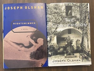 Joseph Olshan Nightswimmer & The Conversion Signed Books - Picture 1 of 16