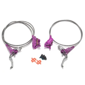 Front & Rear Brakes Purple For Sur-ron Light Bee X For Talaria XXX MX3 MX4 eBike - Picture 1 of 15