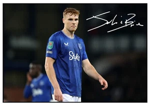 11461. Jake O'Brien Signed Pictures A4 Prints Everton Ireland Palace Swindon etc - Picture 1 of 15