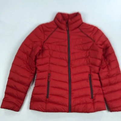 Spyder Timeless Down Puffer Jacket Womens Medium US Ski Team Red - Изображение 1 из 4
