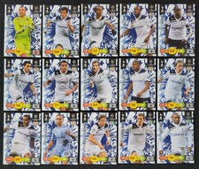 2010 11 Panini Adrenalyn XL Champions Leagu UPDATE SET OF ALL 15 TOTTENHAM (Base
