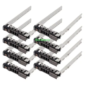 8X 2.5" SAS SATA HDD Caddy 8FKXC für Dell PowerEdge R430 R630 R730 R730XD T630 - Afbeelding 1 van 14