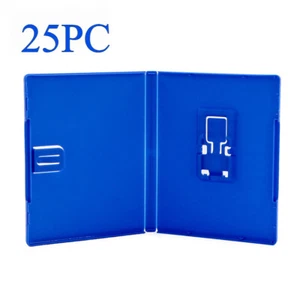 25Pack  Empty Blue Replacement Cases Cover For PlayStation PS Vita Games 6Z - Picture 1 of 8