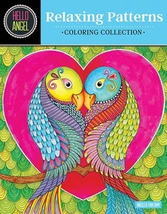 Design Originals Hello Angel Relaxing Patterns Coloring Book new - Picture 1 of 1