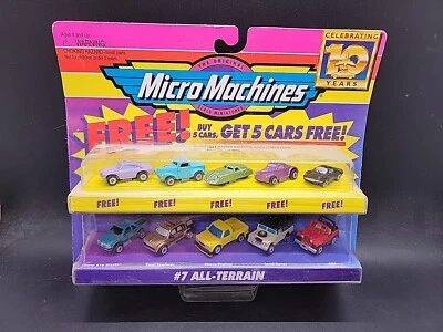 Micro Machines 1996 #7 All-Terrain Jeep Land Rover Blazer Explorer Pick-up NEW!! - Image 1 of 4