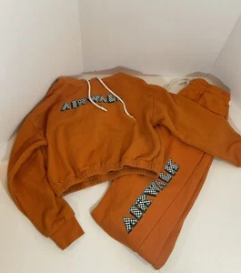 Traje de salto Air Walk naranja Forever-21 (Xs) - Imagen 1 de 15