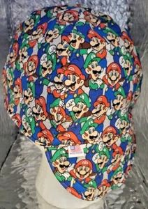 Mario Bros Group Made Construction, Welder, Pipe-fitter, Biker Hat - Picture 1 of 2