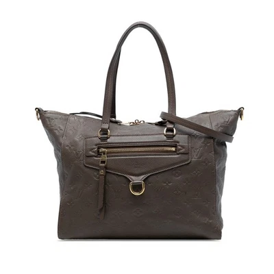 Autenticado Louis Vuitton Monograma Empreinte Lumineuse PM Marrón Foto 1 de 4