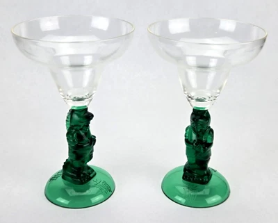 Пара зеленых пластиковых бокалов для бассейна Iggy Pop Crocodile Midori Margarita 7,5 дюйма - Изображение 1 из 4