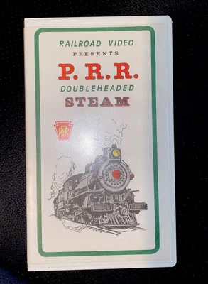 Rare 1985 P.R.R. Doubleheaded Steam VHS - Railroad Video HTF OOP Rare Few Copies - Image 1 of 4