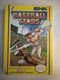 Baseball Stars, Nintendo NES, Cartridge, Instructions & Box