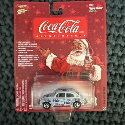 Johnny Lightning JL 2004 Coca-Cola Santa& Polar Bears Christmas #10 65 VW Beetle - Image 1 of 2