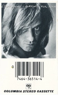 Eddie Money - Playing For Keeps (Cass, Album) (Very Good Plus (VG+)) - [Location - Image 1 of 4