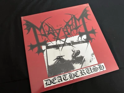MAYHEM Deathcrush Limited Edition Vinyl SEALED. Import from NESEBLOD Rec In Oslo - Image 1 of 4