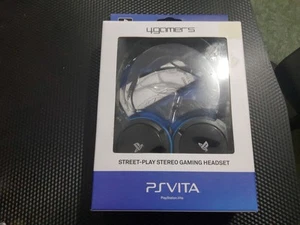 4gamers PSVita Street-Play Stereo Gaming Headset Sony Playstation Official Boxed - Picture 1 of 7