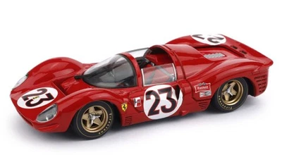 MODELLINO AUTO STATICO BRUMM FERRARI 330 P4 SPYDER WINNER 24H DAYTONA 1967 1/43 - Immagine 1 di 4