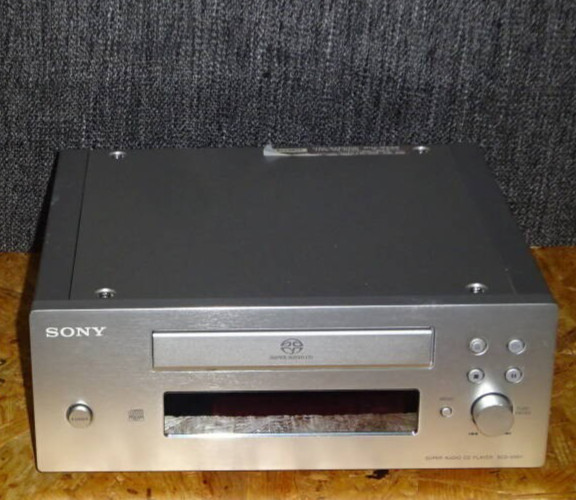 SONY SCD-X501 CD SACD Player High-Resolution Capable Silver CD-R