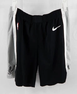 Pantalones cortos de baloncesto negros usados en juegos 2024-25 San Antonio Spurs De'Aaron Fox #4 XL 1 - Imagen 1 de 6