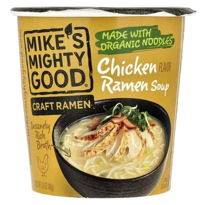 Taza de ramen artesanal, sopa de ramen de pollo, 1,6 oz (48 g) Foto 1 de 2