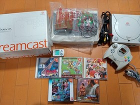 Lot Sega Dreamcast Capcom Set JoJo Cannon Spike Tech Romancer Stick Console JP