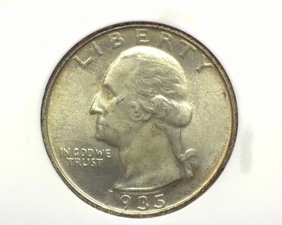 HS&C: 1935 S Washington Quarter NGC MS65 - US Coin - Image 1 of 4