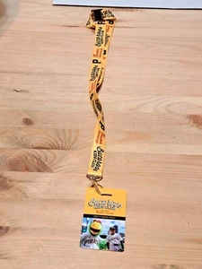 Pittsburgh Pirates Bucaroos Kids Club Lanyard Badge Holder Keychain Chick Fil-A - Picture 1 of 6