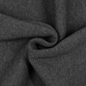 Sudadera tela meler antracita (precio = 0,5 metros) - Imagen 1 de 2