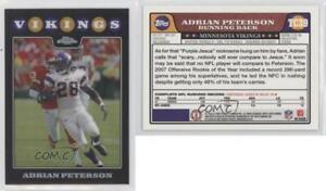 2008 Topps Chrome Refractor Adrian Peterson #TC39