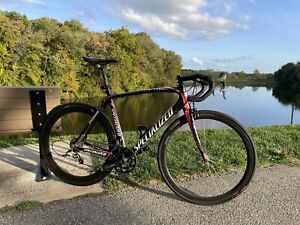 Specialized Tarmac SL Pro Black Full Carbon Fiber Road Bike 15Lbs /Frame Size 56