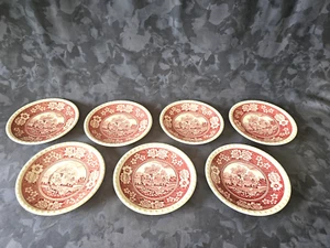 7 x Villeroy & Boch, Rusticana rot , Unterteller für Tassen . - Bild 1 von 9