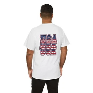 Copy of Patriotic USA Tee, Independence Day Shirt, American Flag, 4th of July - Picture 1 of 9