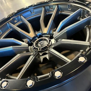 4 Fuel Rebel 20x9 D680 Gray Wheels Rim 6x135 Ford F150 Expedition Raptor SVT - Picture 1 of 6