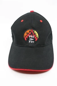Phil The Fire Black Hat Cap Embroidered Adjustable Strap Cleveland Soul Food - Picture 1 of 23