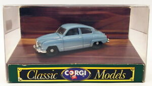 Corgi 1/43 Scale Model Car D711 - Saab 96 - Blue