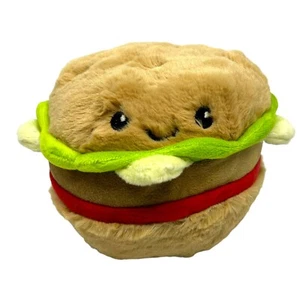 Hamburguesa con queso Comfort Food 7" felpa con versión de semillas - Imagen 1 de 4