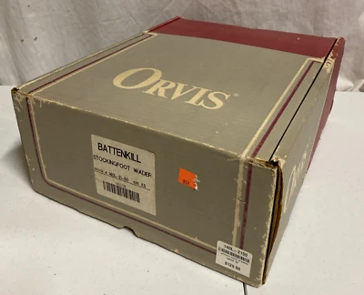 NEW! ORVIS XS Mens/Youth STOCKINGFOOT NEOPRENE Fishing Wader UNUSED Battenkill - Image 1 of 4