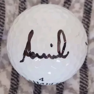 Annika Sorenstam Autograph Signed Golf Ball - Picture 1 of 3